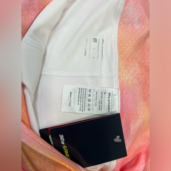 32e-SANERYI NWT Tennis Skirt SIZE LARGE With Cool Dry Technology Womens Preloved - Picture 7 of 9